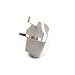 Brand New White USB To Mains Charger/Adaptor For Charging MP3 Players, iPods, Nano, Touch, Digital Cameras