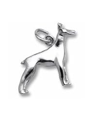 Doberman Dog Charm