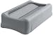 Lid For 16-23 Gallon Rectangular Rubbermaid Waste Receptacles - Gray