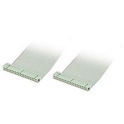 IDE Cable, 40-Pin With 2 Conn., 18In