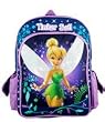 Disney Tinkerbell Fairy Garden Purple Large Backpack