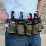 Camo Six-Pack Beer Holster Belt