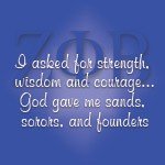 Zeta Phi Beta Sorority Motivational Magnet - 