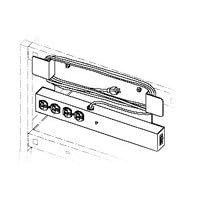 Bretford EPS Electrical Power Strip - Surge suppressor - 4 output connector(s)