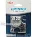 DYMO 45113 White and Black Print Tape