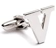 Initial Cufflinks - Letter V