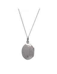Malgorata Sterling Silver Oval Locket