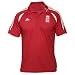ECB Official 2008 adidas England Cricket Training Polo - Collegiate Red/White