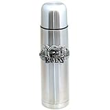 Baltimore Ravens Stainless Steel 28 oz Beverage Thermos - NFL Football Fan Shop Sports Team Merchandise