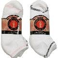 DD Discounts 323906 Women s British Open White Ankle Sock Mix- Case of 12