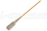 62.5/125 Multimode Fiber Optic Pigtail SC, 1.0m