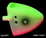 VK Bait Holder For Salmon and Trout: Glow Watermelon