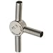 STC-18/2 Stainless Steel Hypodermic Tubing Connector , 18 Gauge, 2-Way (Pack of 5)