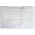 MacBook preprint KeyBoard Silicone Cover Skin For Apple 13" - Clear