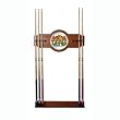 Texas Hold 'em 2 piece Wood and Mirror Wall Cue Rack - Game Room Products > Billiards > Poker Theme