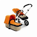 Bugaboo Cameleon Stroller - Sand Base - Orange Fleece