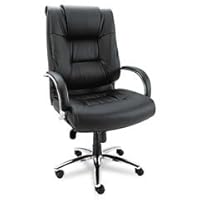 Ravino Big and Tall Series High-Back Swivel/Tilt Leather Chair, 450-lb Cap., B