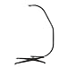 Steel C-Frame Stand for Hammock Lounger