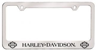 License Plate Frame - Harley Davidson Plain Bar Shield Logo - Bottom