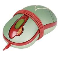 A4Tech C-Cube LA Earth GOE-6DE Maus optisch USB 4 Tasten 800 dpi + Tastenrad