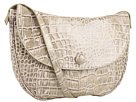 Lodis Accessories Royal Croc Ginger Crossbody Handbags - Gray