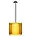 Transparent Cables - BESA 1KG Pahu 12 Transparent Armagnac/Opal Bronze Pendant 120v Cable - 1KG-G18407-BR