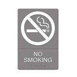 No Smoking ADA Sign