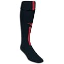 Diadora Azzurri Soccer Socks (Black/Red)