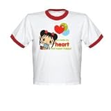 Ni Hao Kai-Lan Shirts - You Make My Heart Feel Super Hap Infant/Toddler Ringer T-Shirt