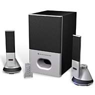 Altec Lansing VS4221 2.1 Speaker System Music & Gaming System with Remote