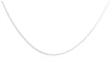 Silver 25 Panza Curb Adjustable Chain 16-18