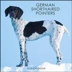 German Shorthaired Pointers 2009 Wall Calendar