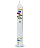 Multi-Colored Glass Galileo Thermometer - 24 tall