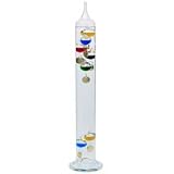 Multi-Colored Glass Galileo Thermometer - 14