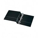 Angle D-Ring Binder, 1" Cap, 11"x8-1/2", Black (SAM16630DTOP).