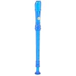 Harmony H147B Traditional Style C Soprano Recorder (Translucent Blue)