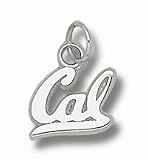 California (UC Berkeley) Golden Bears 3/8 Cal Charm - Sterling Silver Jewelry