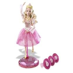 Childrens Toyshop  Toys : Barbie in The 12 Dancing Princesses: Interactive Princess Genevieve "Let's Dance" Doll