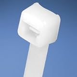 Panduit Cable Tie, Natural, .190W, 7.4 OAL, 1000/Pk