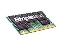 SimpleTech Value Memory - 512MB PC3200 400MHz Non-ECC Unbuffered 200-pin DDR SoDIMM Memory