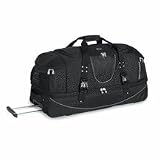 36" A.T. Gear Ultimate Access Drop Bottom Wheeled Duffel Bag with Backpack Straps
