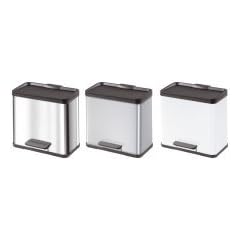 Hailo Tret-Abfalltrenner Trento �ko 23x11l silber