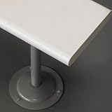 WISCONSIN BENCH Plastic Laminate Bench Seats - White