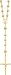 14K Gold Rosary 24"