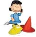 It's the Great Pumpkin, Charlie Brown Lucy Van Pelt with Halloween Costume