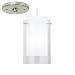 Tech Lighting 700FJECPC Mini Echo Mini Pendant - Clear Lighting Includes 700FJ4RFS Canopy