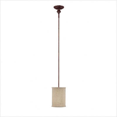 Capital Lighting 1971BB-460 Midtown Collection 1-Light Mini-Pendant, Burnished Bronze Finish with Frosted Diffused Glass Shade