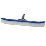 Nylon Maintenance Brush - 18" Curved Brush for Swimming Pools