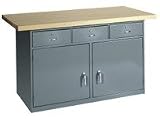 60 X 30 Maple Top Heavy Duty Cabinet Bench