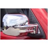 Chrome Trim Mirror Covers Overlays Fits 2004thru 2008 Ford F150 Light Duty XLT FX4... by Putco